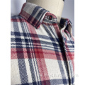 Mænds retro plaid flanell shirt